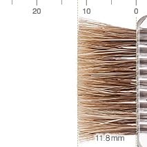 BISYODO Short Series Brush & Comb, Brown