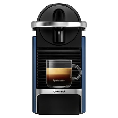 NESPRESSO PIXIE ESPRESSO MACHINE BY DE'LONGHI - DARK BLUE