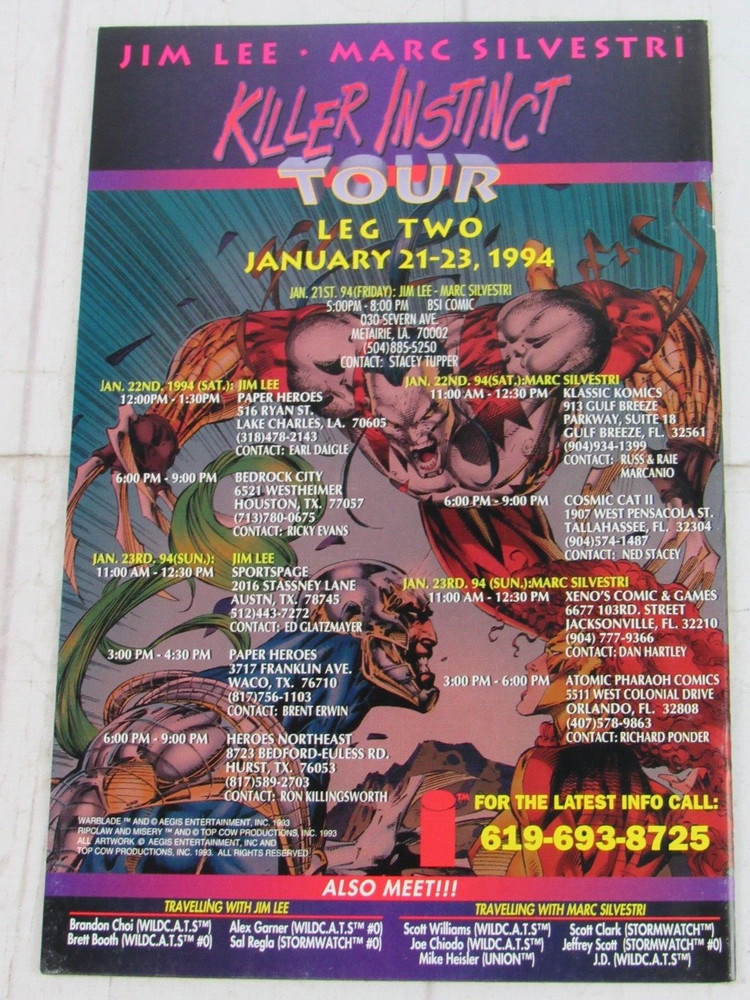 Cyberforce #2 Jan. 1994 Image Comics