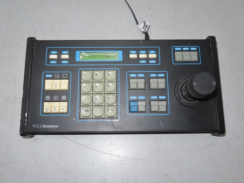 PTZ & MULTIPLEXER MULTIFUNCTION CONTROL PANEL