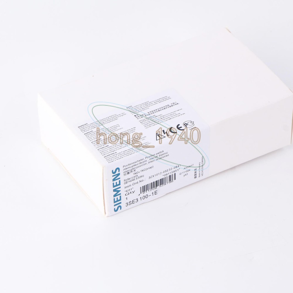 ONE New SIEMENS 3SE3100-1E Limit Switch