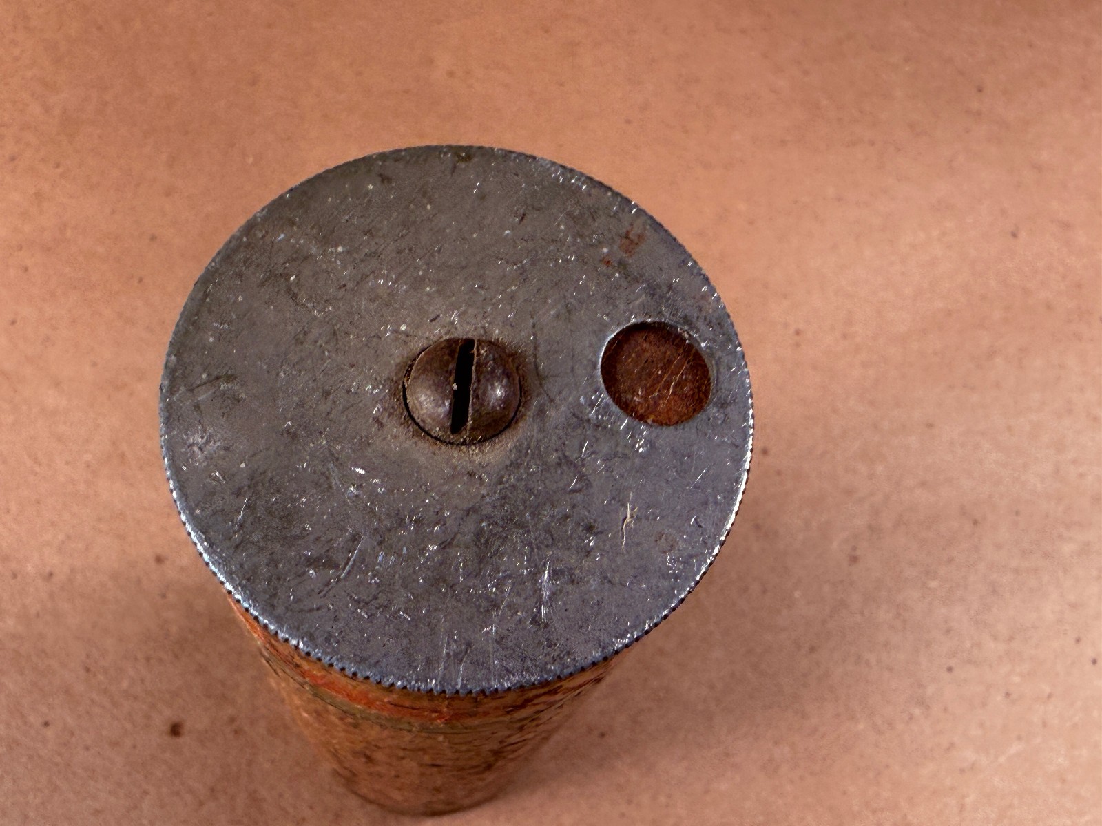 CLEVELAND Ohio TWIST DRILL CO. WOOD STORAGE INDEX Mechanics Set No. 57 TUBE ONLY