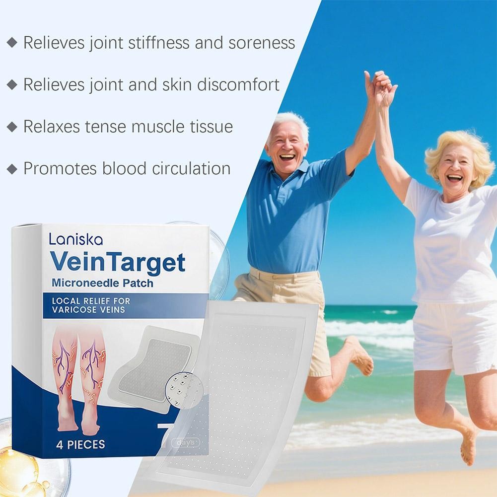 3X Vein Target Microneedle Patch, 2026 Advanced Varicose VeinsTreatment