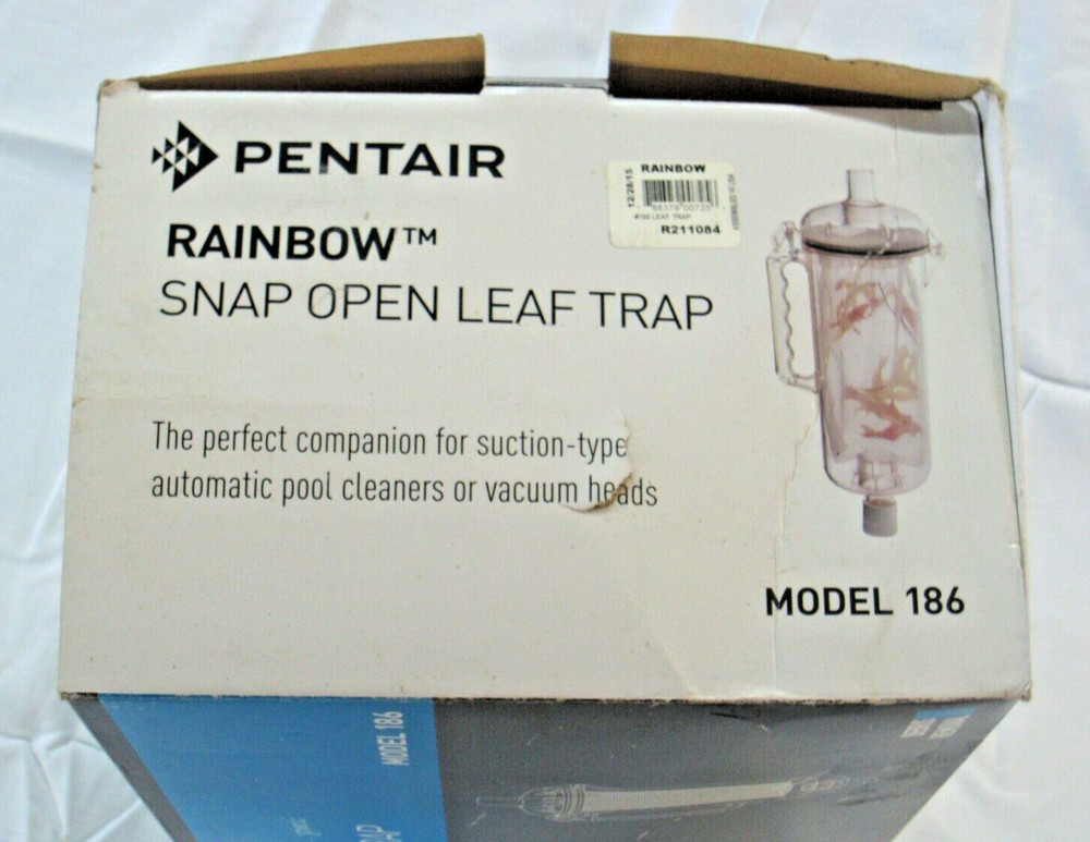 PENTAIR RAINBOW SNAP OPEN LEAF TRAP MODEL #186