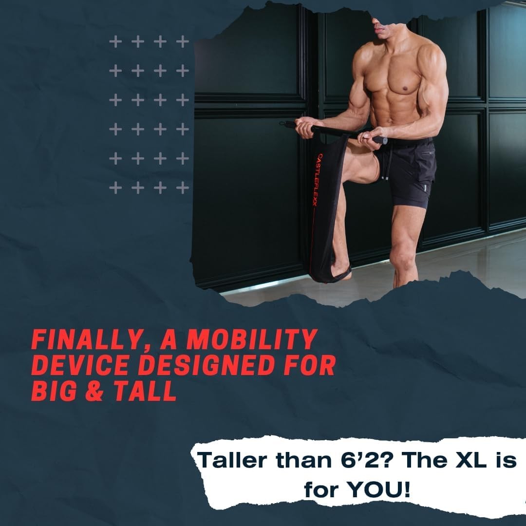 CastleFlexx Sport Mobility and Full Body Strengthening Device |Non-Elastic St...