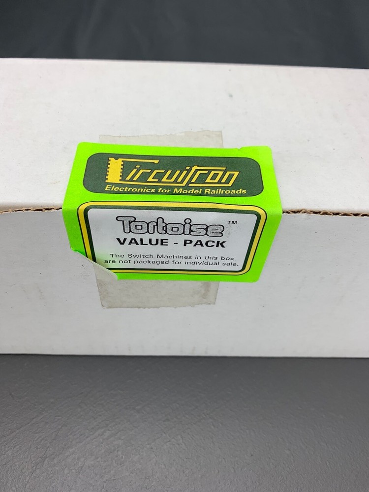 NIB! Circuitron Tortoise Switch Machine 12 Pack 800-6012
