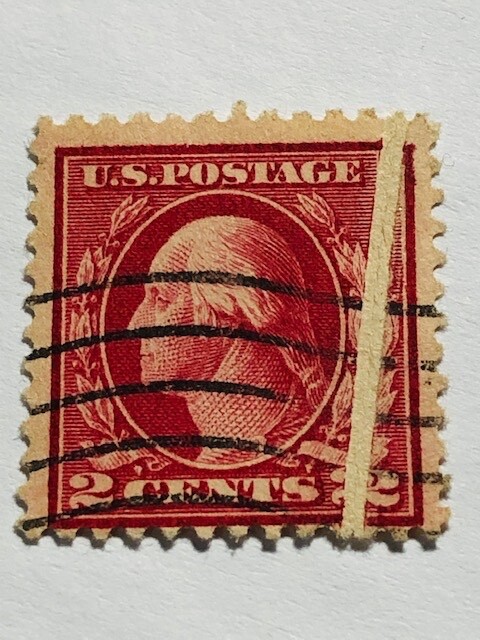 ** 1920 US STAMP SCOTT #528 2 CENTS ERROR **