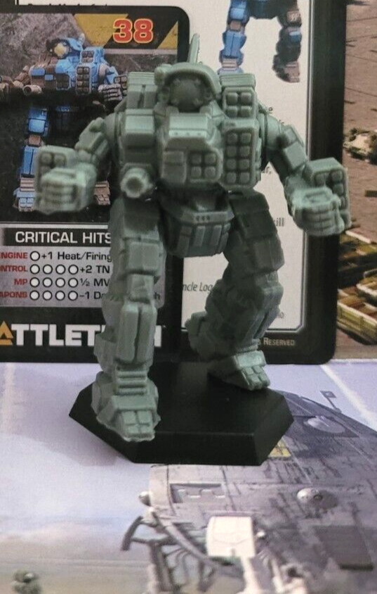 Battletech Cyclops Mech Inner Sphere Black Remnant Command Lance Miniature