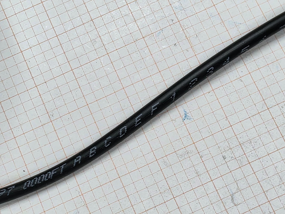 Southwire Genesis 3206 22/6C Shielded Plenum Control Cable CMP Black /50ft