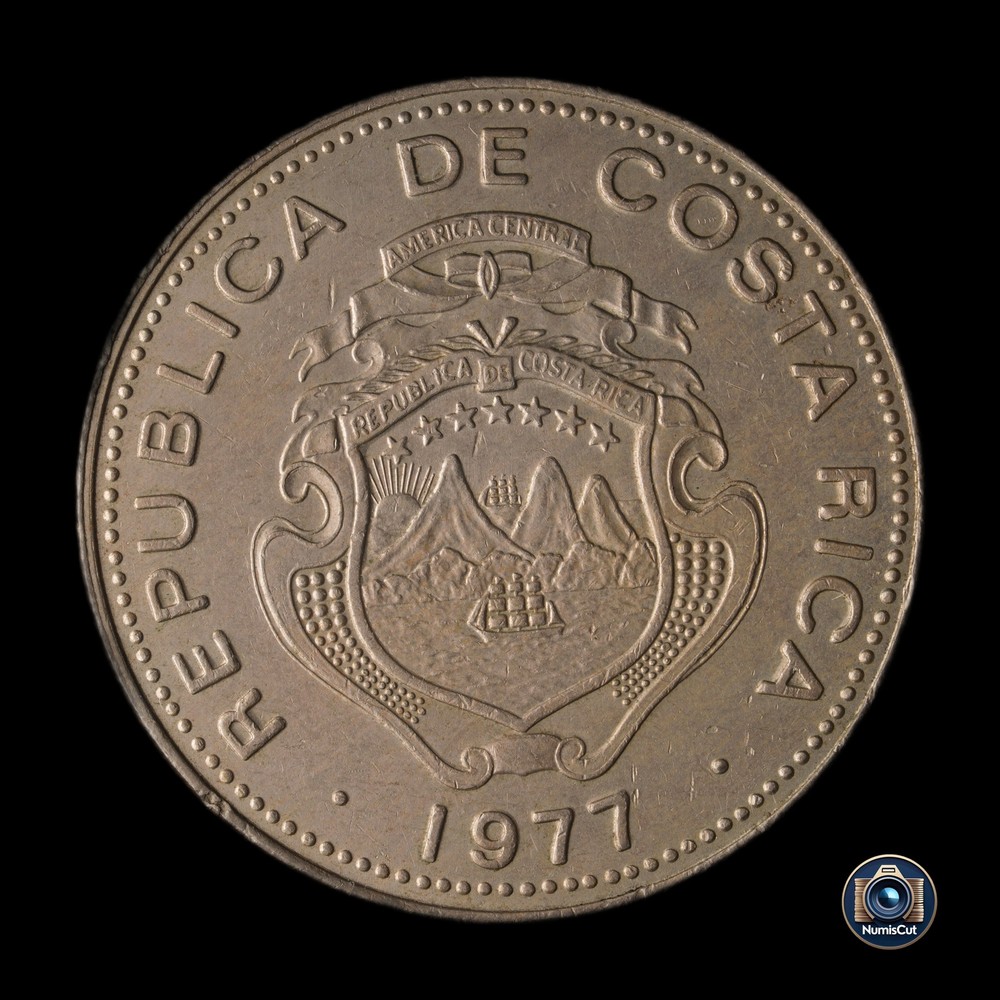Costa Rica - 1 Colon - 1977