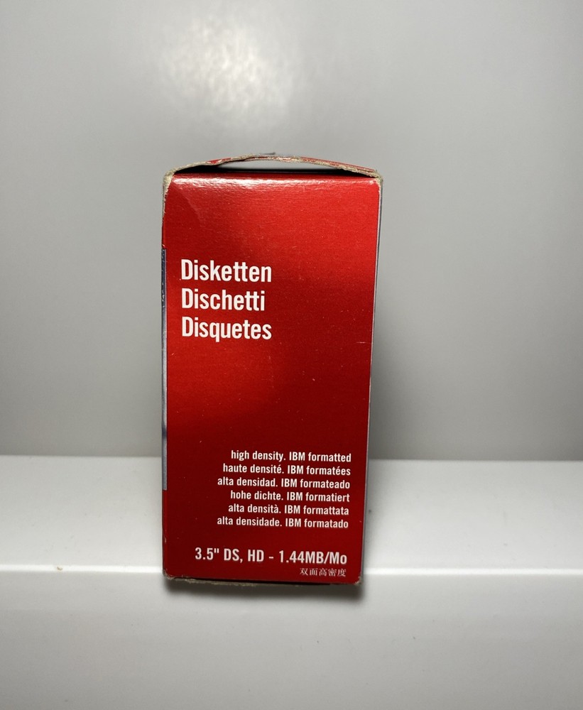 Genuine Imation IBM Formatted 2HD 1.44 Diskettes (10 Pack) G
