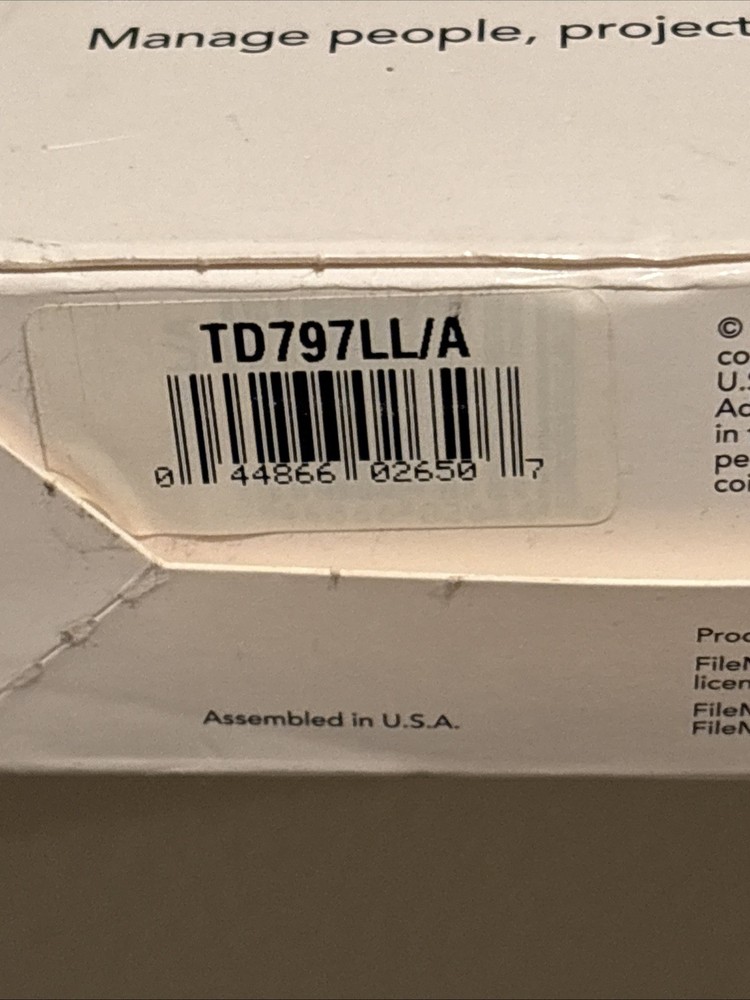 NEW FILEMAKER PRO 8 SOFTWARE & User Guide/Resource Guide FOR Windows AND MAC CIB