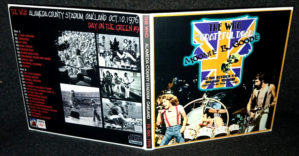 The Who Oakland 1976 Gate Fold 2CD Package NEW