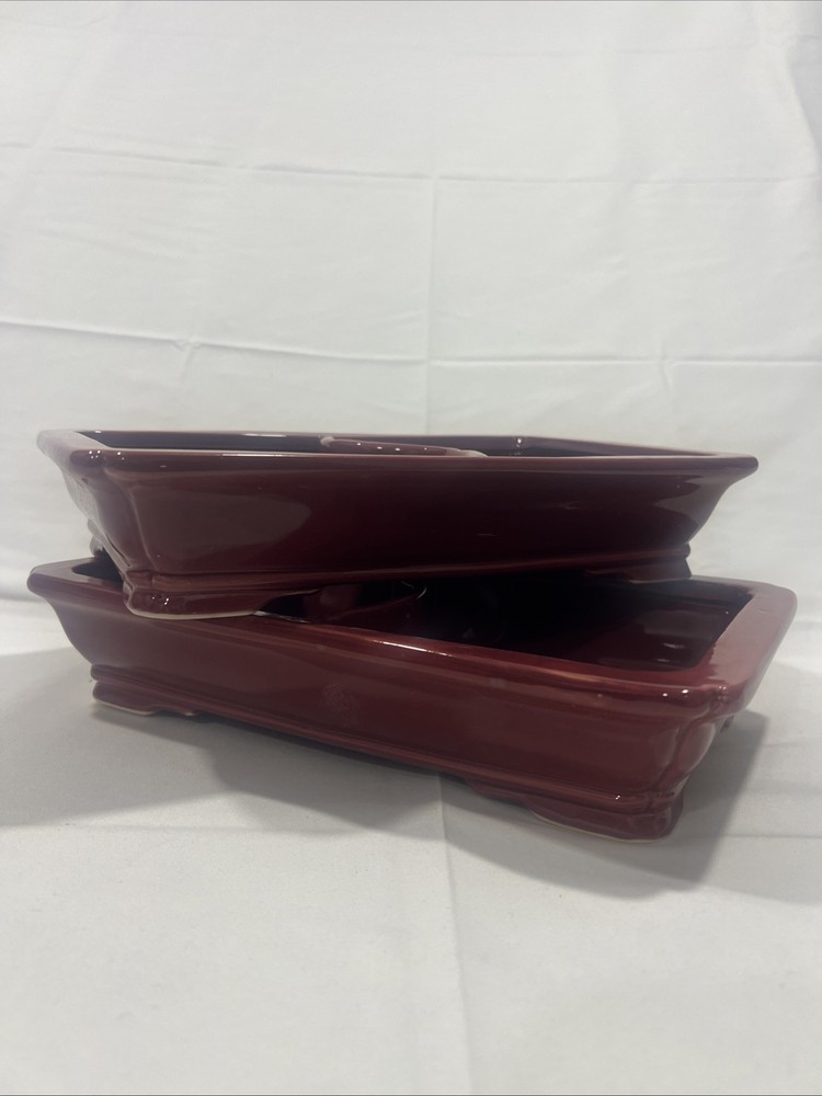 Divided Planter Pot 2 Pack/ Dish