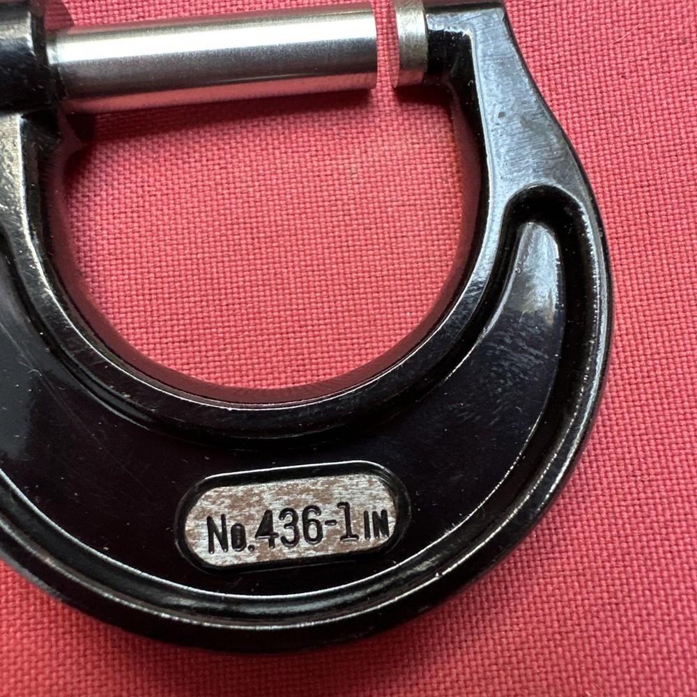 Starrett Micrometer - 0-1", .0001" resolution