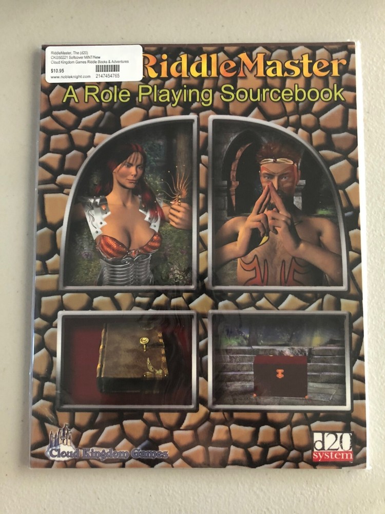 The RiddleMaster a Role-Playing Sourcebook Cloud Kingdom Games D20 D&D