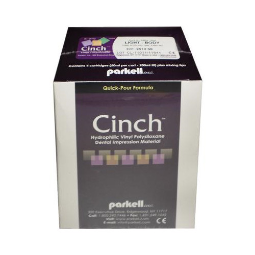 Parkell S460S Cinch Light Body Regular Set VPS Material Split Cartridge 4/Pk
