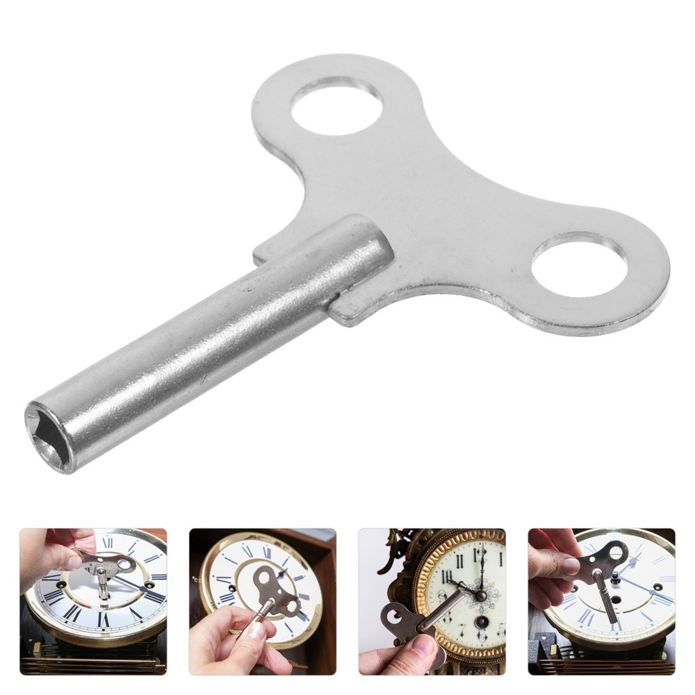Professional Clock Winding Key Metal Material Clock Repair Tool Kit