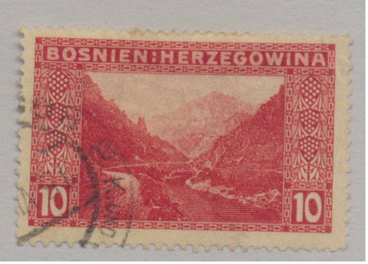 Bosnia and Herzegovina Stamp Scott #35, Used