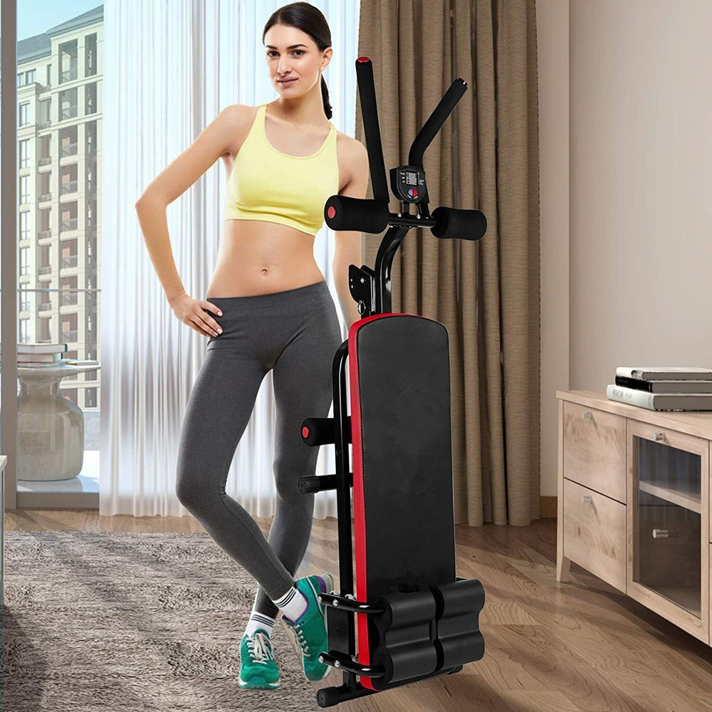 Bench Press Sit Up Abs Exerciser Multi-function Fitness Machines Weight