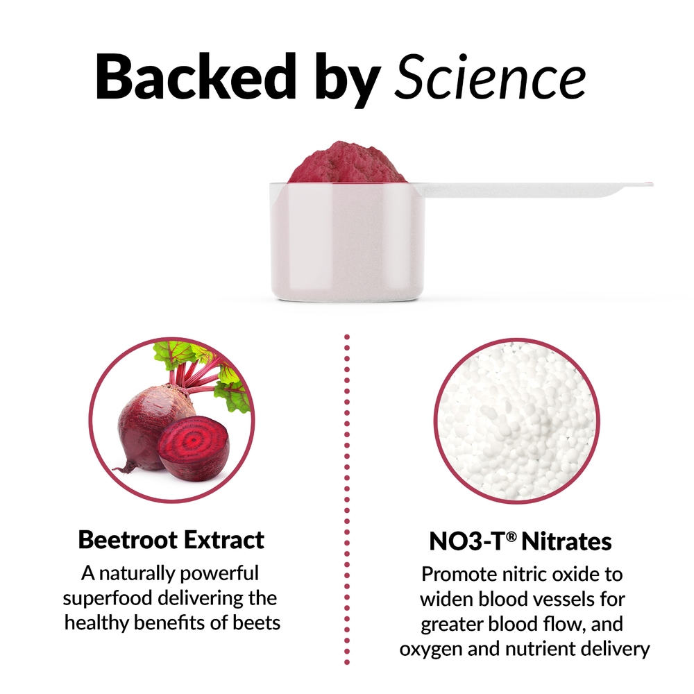 Force Factor Total Beets Circulation Superfood Beet Root Powder Nitric Oxide