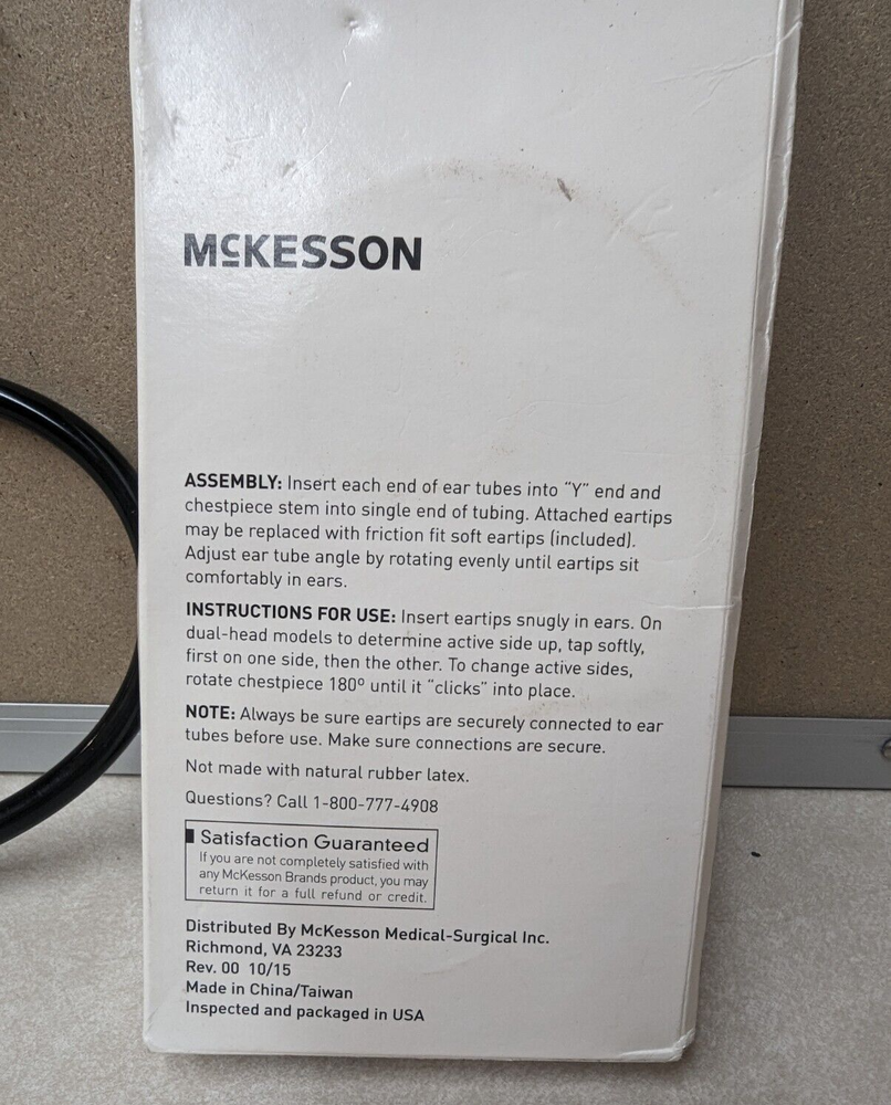 McKesson Dual-Head Stethoscope