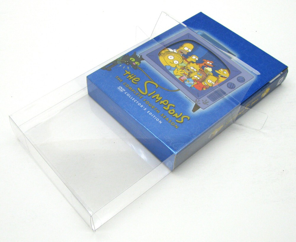 25x DVD OVERSIZED BOX SET (SIZE DVO B) - CLEAR PLASTIC PROTECTIVE BOX PROTECTOR