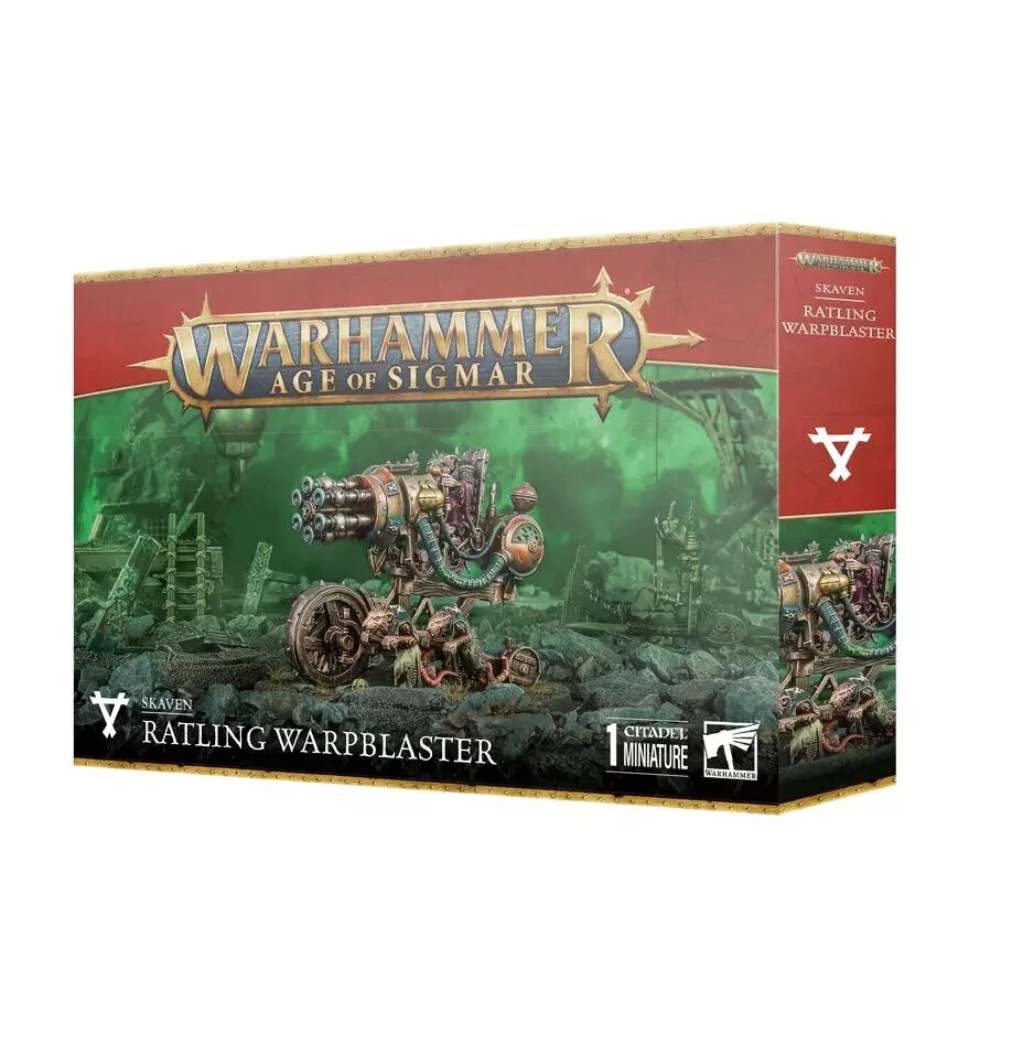 Warhammer Age of Sigmar: Skaven - Ratling Warpblaster - New in Box!
