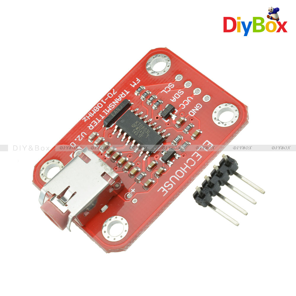 FM Transmitter Module V2.0 FM Radio Digital Module for Arduino Microphone Audio