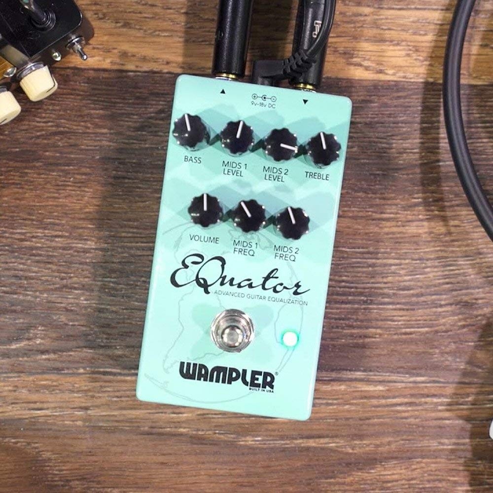 Wampler EQuator Advanced Audio Equalizer Guitar Effects Pedal