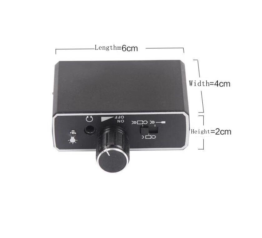 High Sensitivity Sound Pick-up Through Wall Door Microphone Bug New