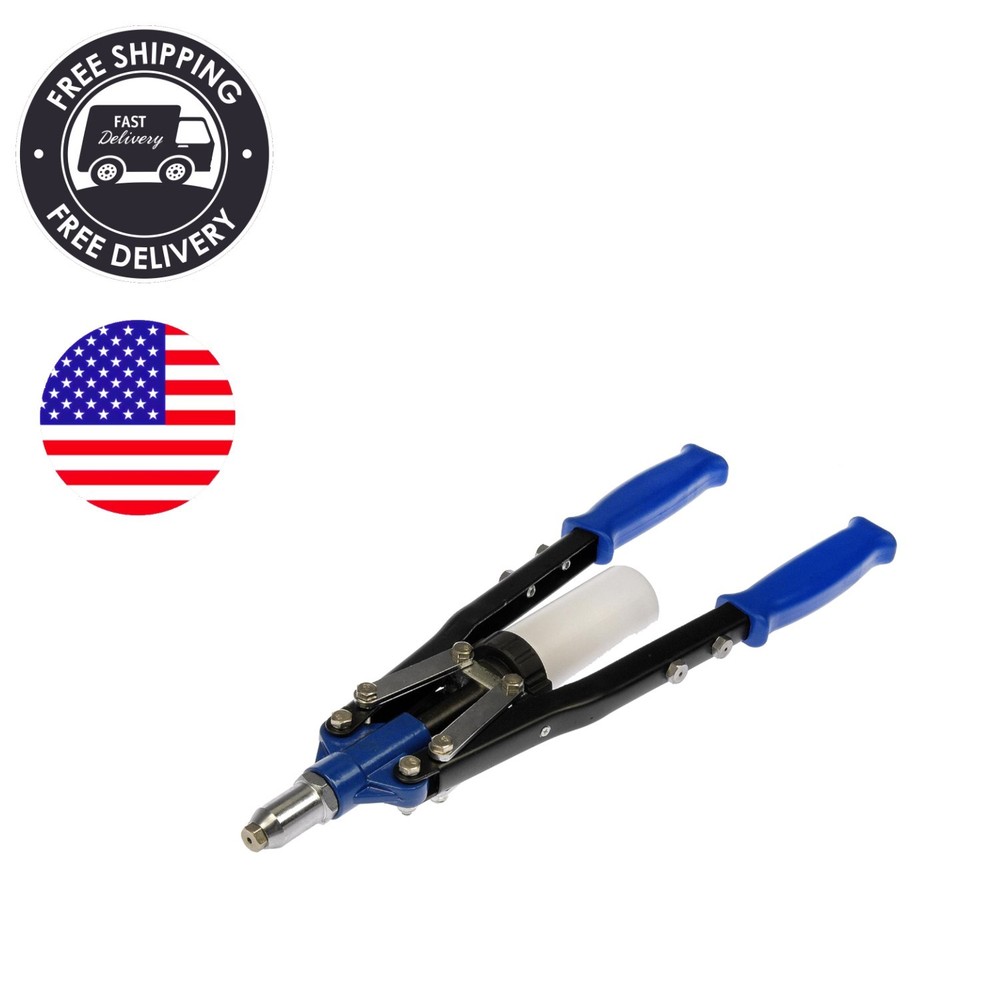 Professional Hand Rivet Gun for Window Regulator Installation, Includes Rivets