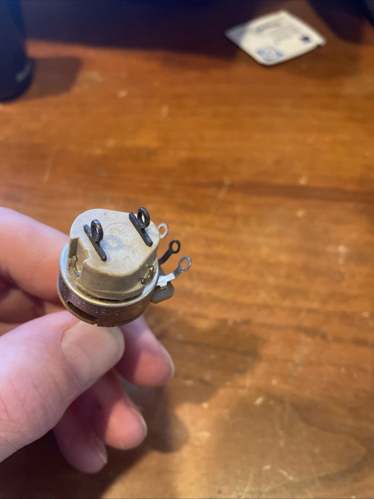 New Old Stock RCA Variable Resistor Push Pull Switch 40k Ohm Part # 137019