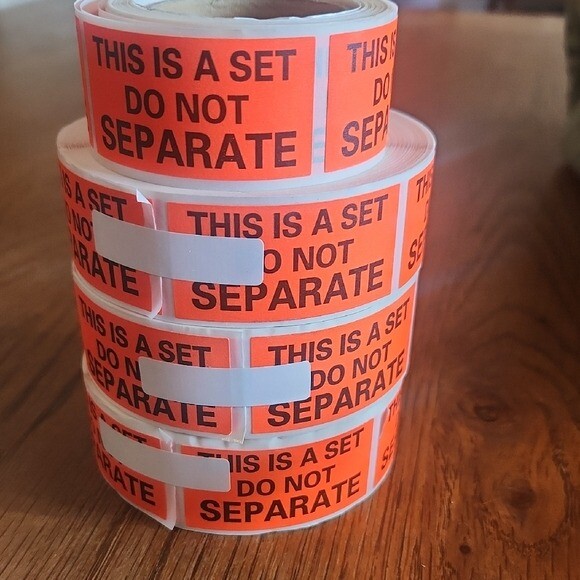 This Is A Set Do Not Separate 1500+ Labels