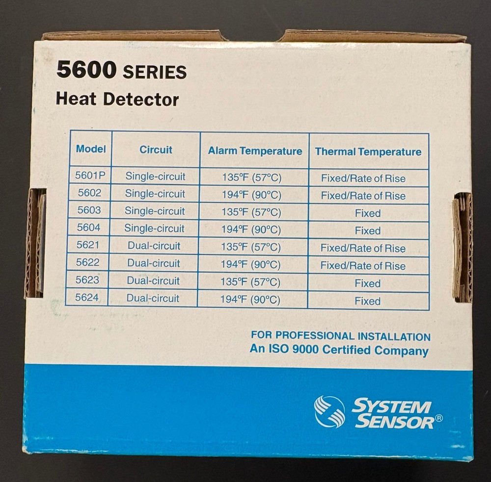 System Sensor 5600 Heat Detector