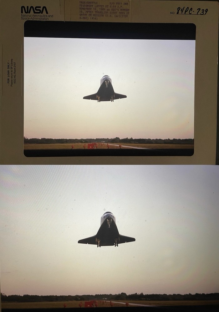 1972-1990 NASA Space Shuttle Program 100+ Large Transparency Presentation lot