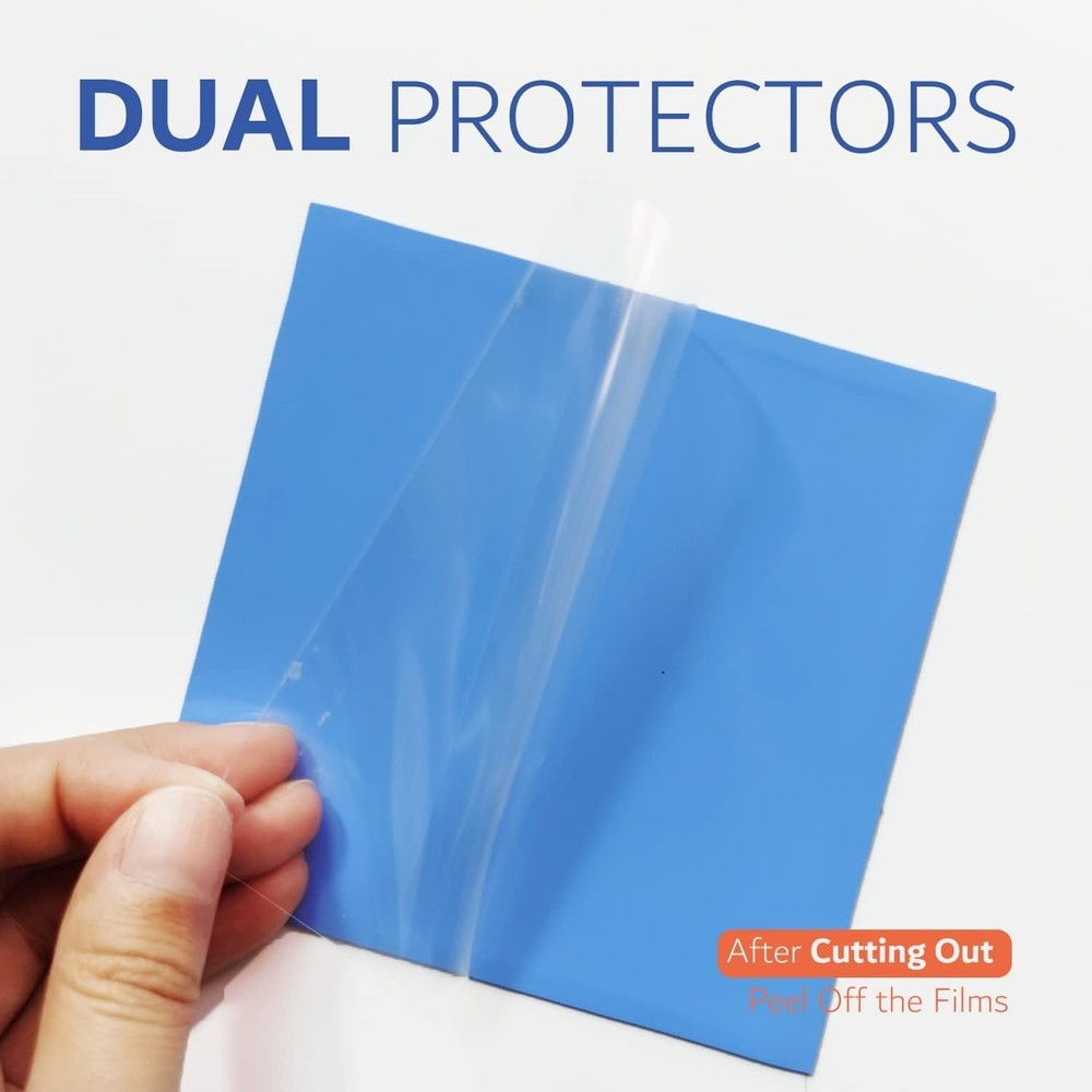 High Performance 4 Pack Silicone Thermal Cooling Pads - Non-Conductive & Safe