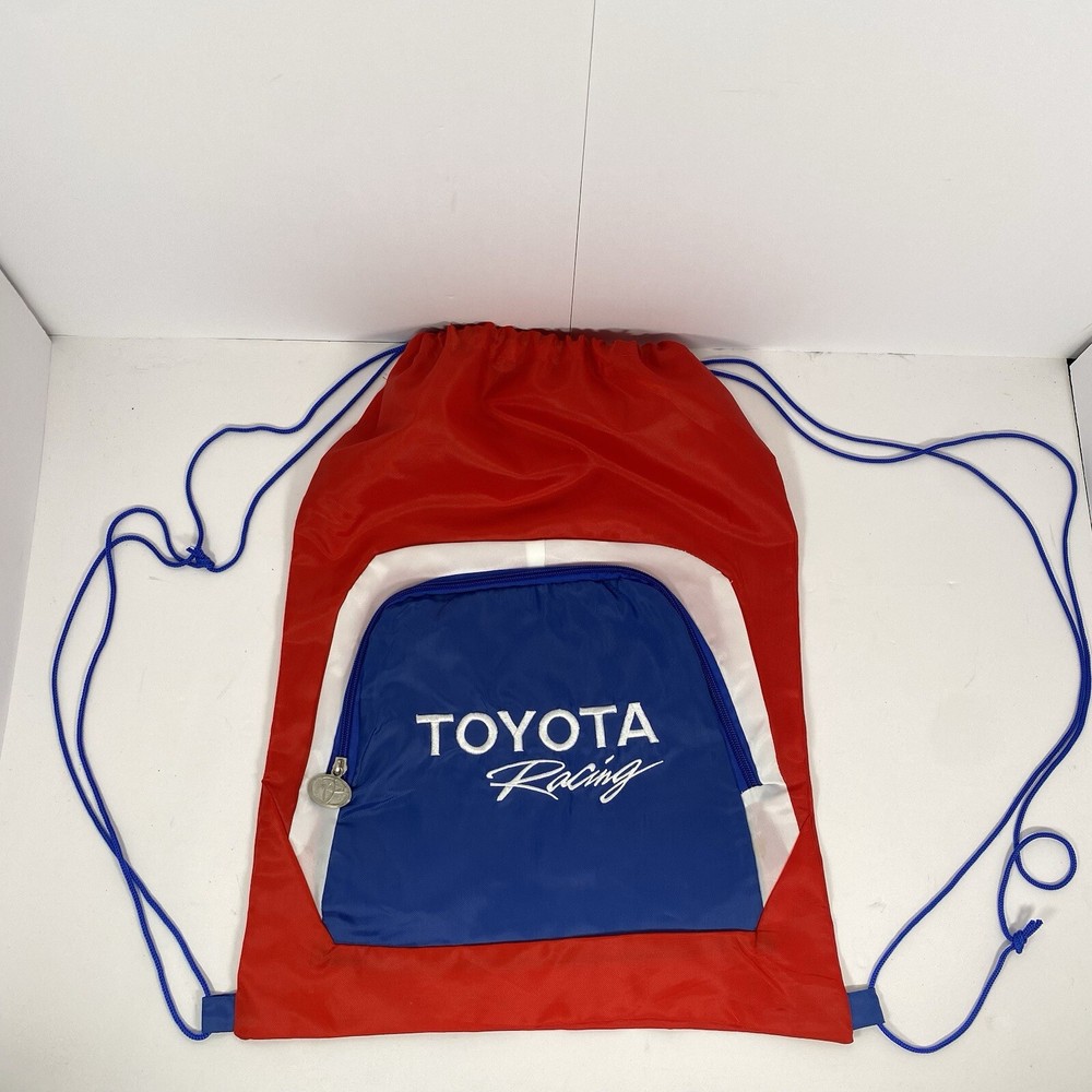 Toyota Racing Drawstring Backpack / Tote Bag
