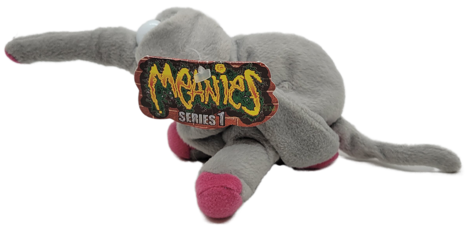 Idea Factory 1997 Meanies Series 1 Bart The Elephart Bean Bag Plush