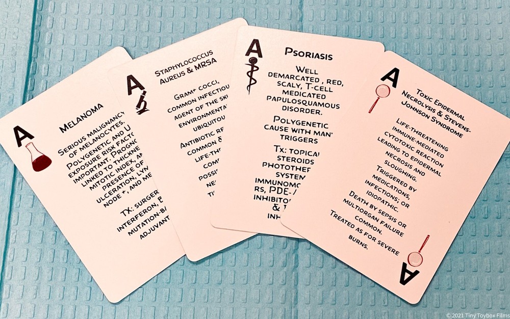 Dermatology Playing Cards