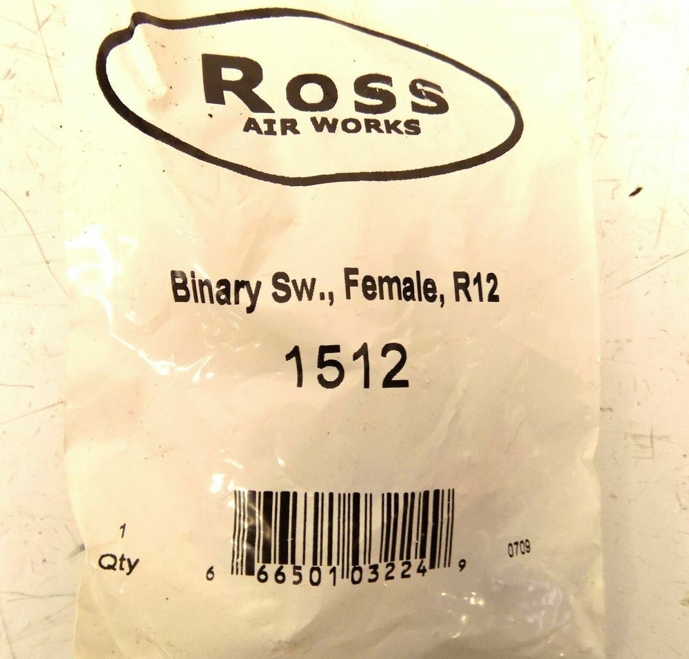 NOS ROSS A/C BINARY SAFETY SWITCH NOS 1512