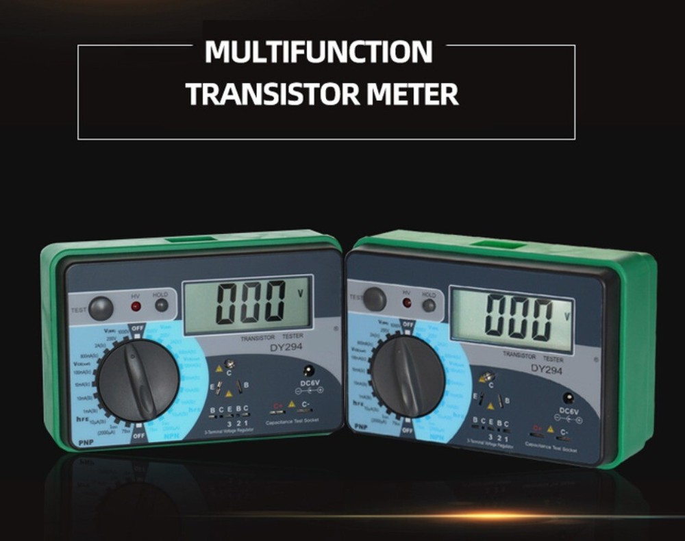 Multifunction Digital Transistor Analyzer Tester Semiconductor Diode Triod DY294