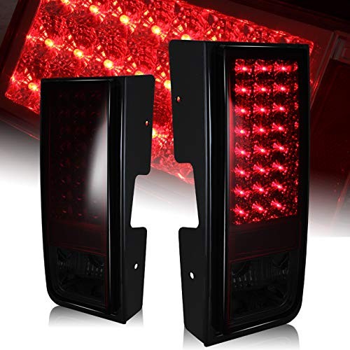LED 后尾灯铬红色烟适用于 2003 - 2009 年悍马 H2
