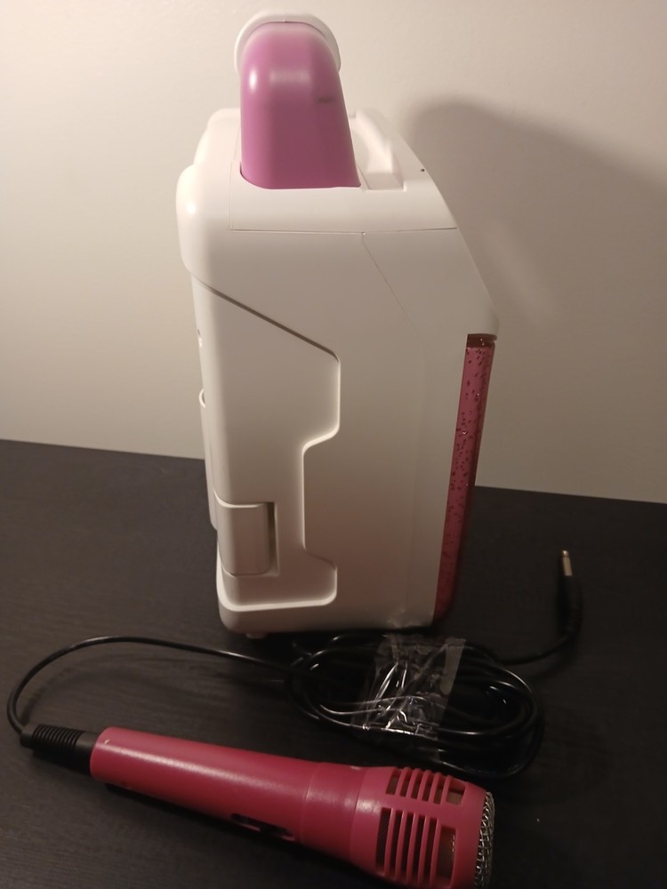 Singing Machine SML294P Karaoke Machine+ Microphone, Bluetooth, Echo, Voice Chan