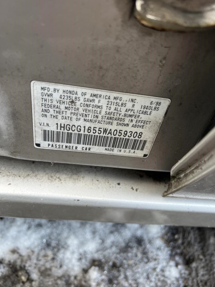 1998 ACCORD Third Brake Light OEM