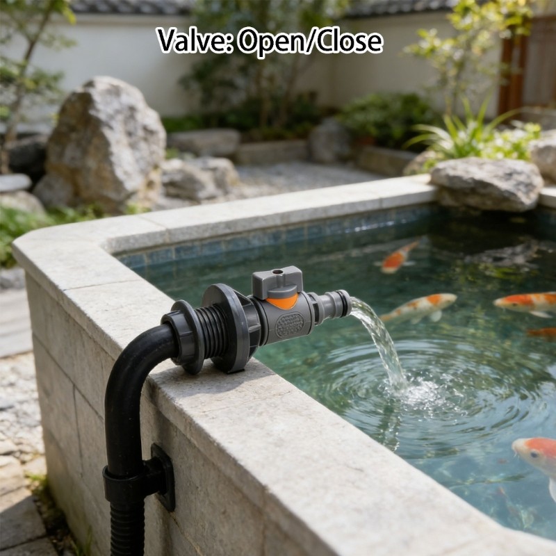 Universal 3/4 Inch Quickly Connect Valves Suitable For Multiple Water Systems