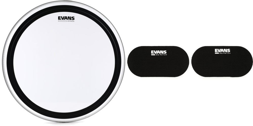 Evans BD22EMAD2 + Evans EQPB2 Value Bundle