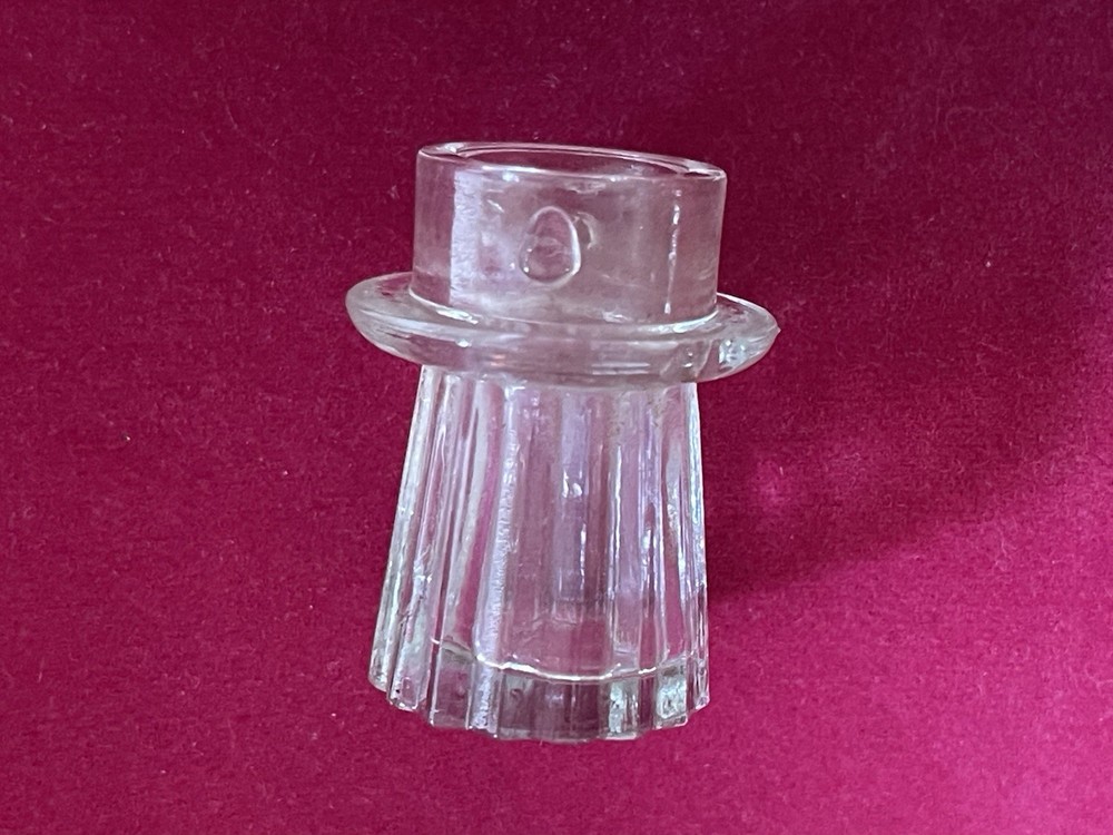 (2) Percolator Coffee Pot Glass Knobs - Knob Lips Lock into Lid - KNOBS ONLY
