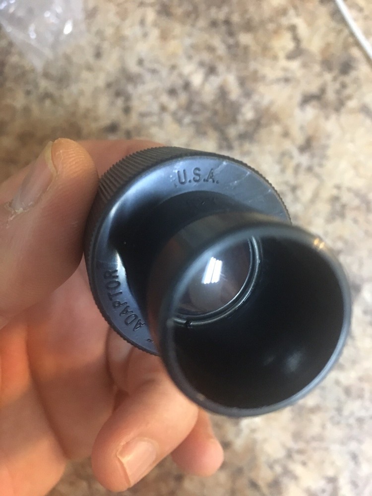 vintage spectra microscope adapter