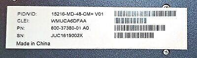 Cisco 15216-MD-48-CM ONS 15216 Mux/Demux Plugin Coupler/De-Interleaver Module